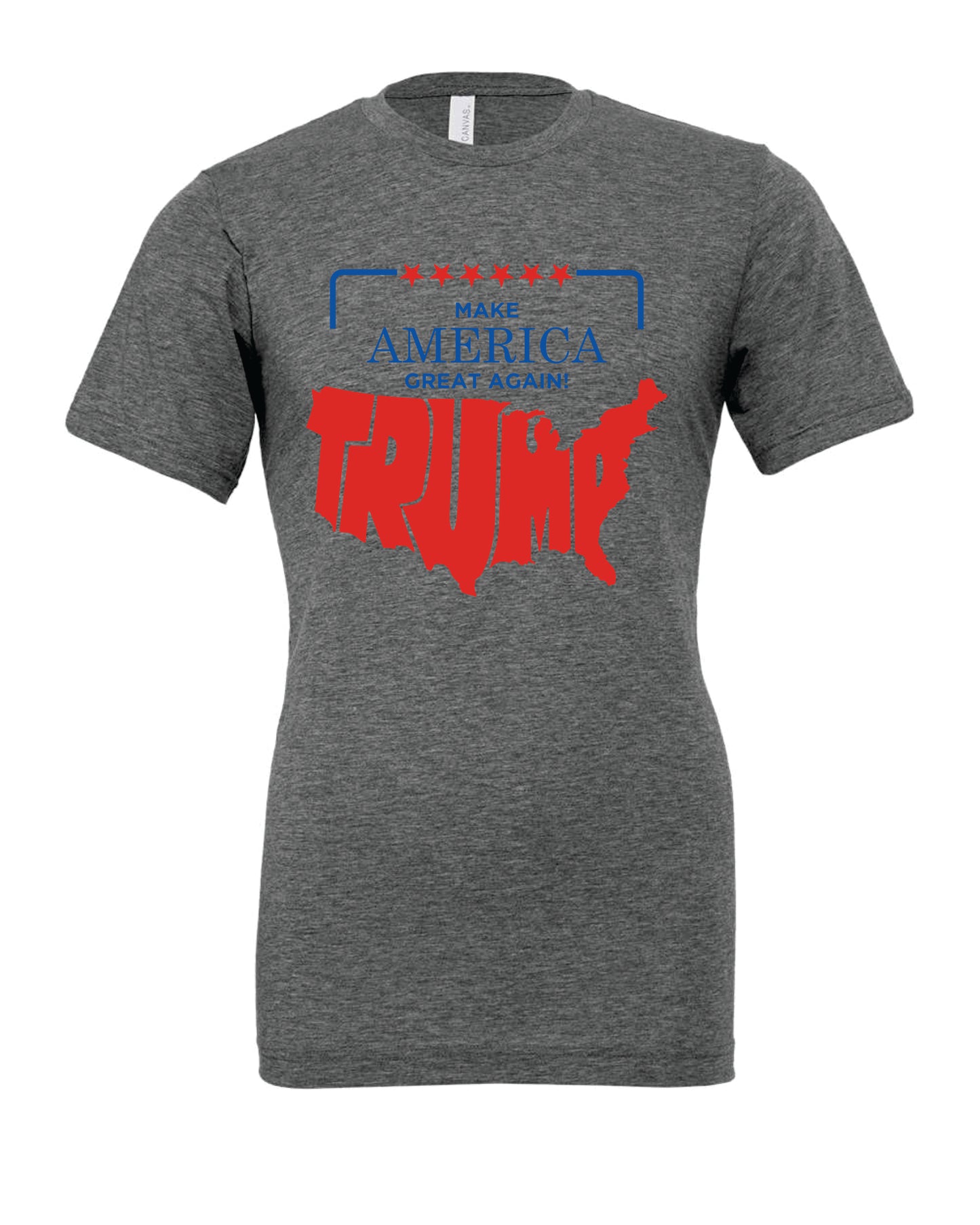 MAGA Trump Heather Canvas Shirt