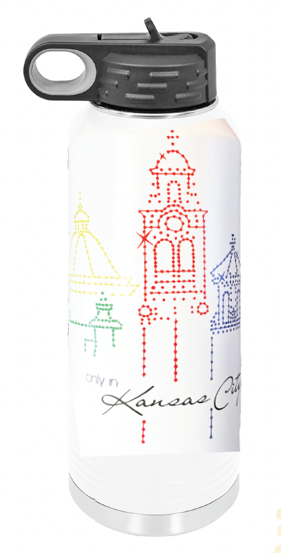 ICONIC PLAZA LIGHTS DRINKWARE